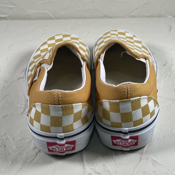 *Vans Unisex Checkerboard Classic Slip- On Canvas Shoes Sz 7 - Picture 14 of 16